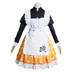 Demon Slayer Kimetsu No Yaiba Agatsuma Zenitsu Maid Costume Cosplay - Cossky -NEWCOSSKY Soldes 0e8bc52ad1b859d392ebe131ffdfad28