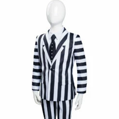 Film Enfant Beetlejuice Adam Rayures Cosplay Costume Halloween -NEWCOSSKY Soldes 11000379 6