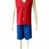 One Piece Luffy Cosplay Costume 2 One Piece Luffy Cosplay Costume -NEWCOSSKY Soldes 11000442