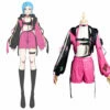 LOL League Of Legends Jinx Violence Lolita Cosplay Costume -NEWCOSSKY Soldes 11000443 cosplaystyle2014