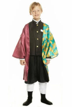 Demon Slayer Les Rôdeurs De La Nuit Kimetsu No Yaiba Tomioka Giyuu Uniforme Enfant Cosplay Costume