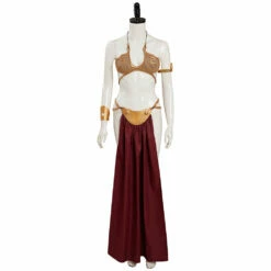 Star Wars Le Retour Du Jedi Leia Bikini Cosplay Costume -NEWCOSSKY Soldes 11002857 1