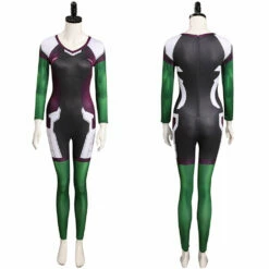 She-Hulk : Avocate Jennifer Femme Combinaison Cosplay Costume Carnival Halloween