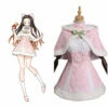 Adulte Demon Slayer Noël Kimetsu No Yaiba Noël Kamado Nezuko Christmas Robe Cosplay Costume Design Original Carnaval -Cossky