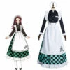 Kamado Tanjiro Les Rôdeurs De La Nuit Maid Cosplay Costume Design Original - Cossky -NEWCOSSKY Soldes 11005127 cosplaystyle2014