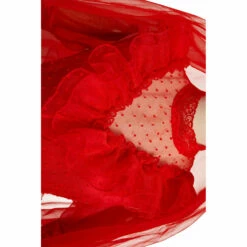 Adulte Beetlejuice Film Beetle Juice Lydia Mariée Rouge Robe Cosplay Costume Carnaval -NEWCOSSKY Soldes 11005297 6