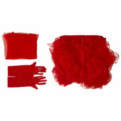 Adulte Beetlejuice Film Beetle Juice Lydia Mariée Rouge Robe Cosplay Costume Carnaval -NEWCOSSKY Soldes 11005297 9