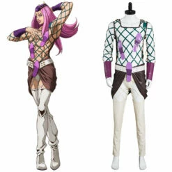 JoJo's Bizarre Adventure Stone Ocean Narciso Anasui Cosplay Costume