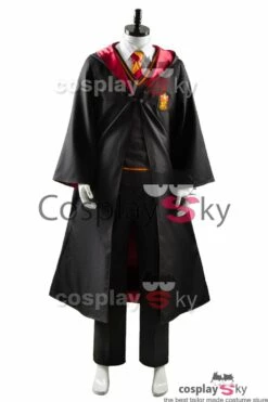 Harry Potter Gryffindor Robe Uniforme Harry Potter Cosplay Costume Version Adulte -NEWCOSSKY Soldes 11006974 4