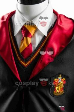 Harry Potter Gryffindor Robe Uniforme Harry Potter Cosplay Costume Version Adulte -NEWCOSSKY Soldes 11006974 8