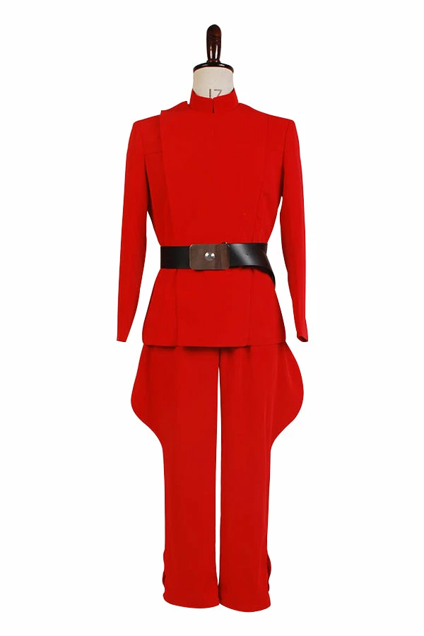 Star Wars Officer Imperial Uniforme Rouge Cosplay Costume 3 Star Wars Officer Imperial Uniforme Rouge Cosplay Costume