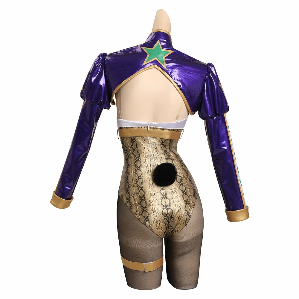 JoJo's Fantastic Adventures Jotaro Kujo Cosplay Costume Bunny Girl Design Original -Cossky 4 JoJo's Fantastic Adventures Jotaro Kujo Cosplay Costume Bunny Girl Design Original -Cossky – Image 2