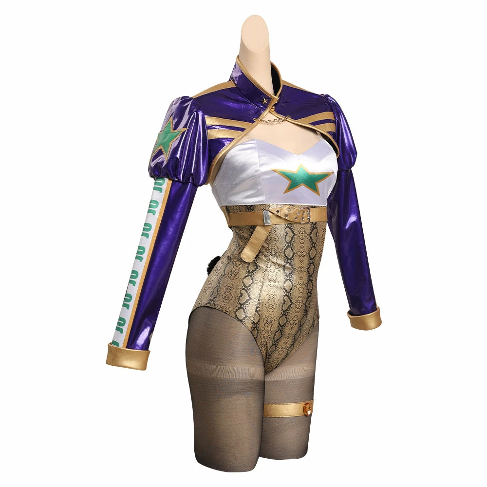 JoJo's Fantastic Adventures Jotaro Kujo Cosplay Costume Bunny Girl Design Original -Cossky 8 JoJo's Fantastic Adventures Jotaro Kujo Cosplay Costume Bunny Girl Design Original -Cossky – Image 6