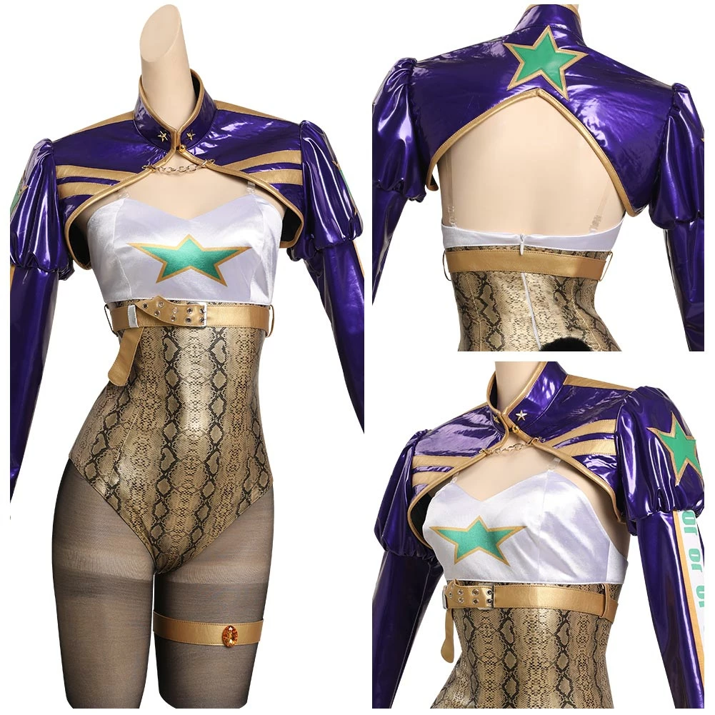 JoJo's Fantastic Adventures Jotaro Kujo Cosplay Costume Bunny Girl Design Original -Cossky 5 JoJo's Fantastic Adventures Jotaro Kujo Cosplay Costume Bunny Girl Design Original -Cossky – Image 3