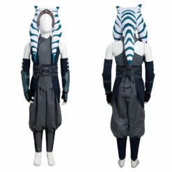 Enfant Star War The Mandalorian Ahsoka Tano Cosplay Costume