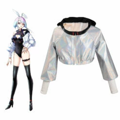 Cyberpunk Edgerunners Lucy Manteau Cosplay Costume Design Original -Cossky