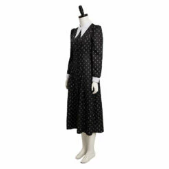 2022 TV Wednesday Enfant & Femme Mercredi Addams Cosplay Costume 16 2022 TV Wednesday Enfant & Femme Mercredi Addams Cosplay Costume -NEWCOSSKY Soldes 11009514 2