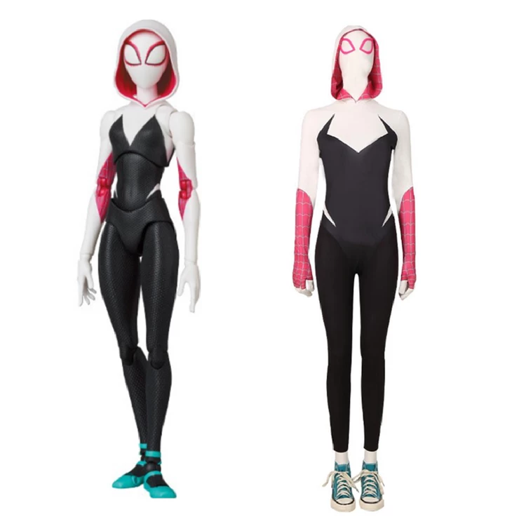 Spider-Man: Across The Spider-Verse Gwen Stacey Cosplay Costume 3 Spider-Man: Across The Spider-Verse Gwen Stacey Cosplay Costume