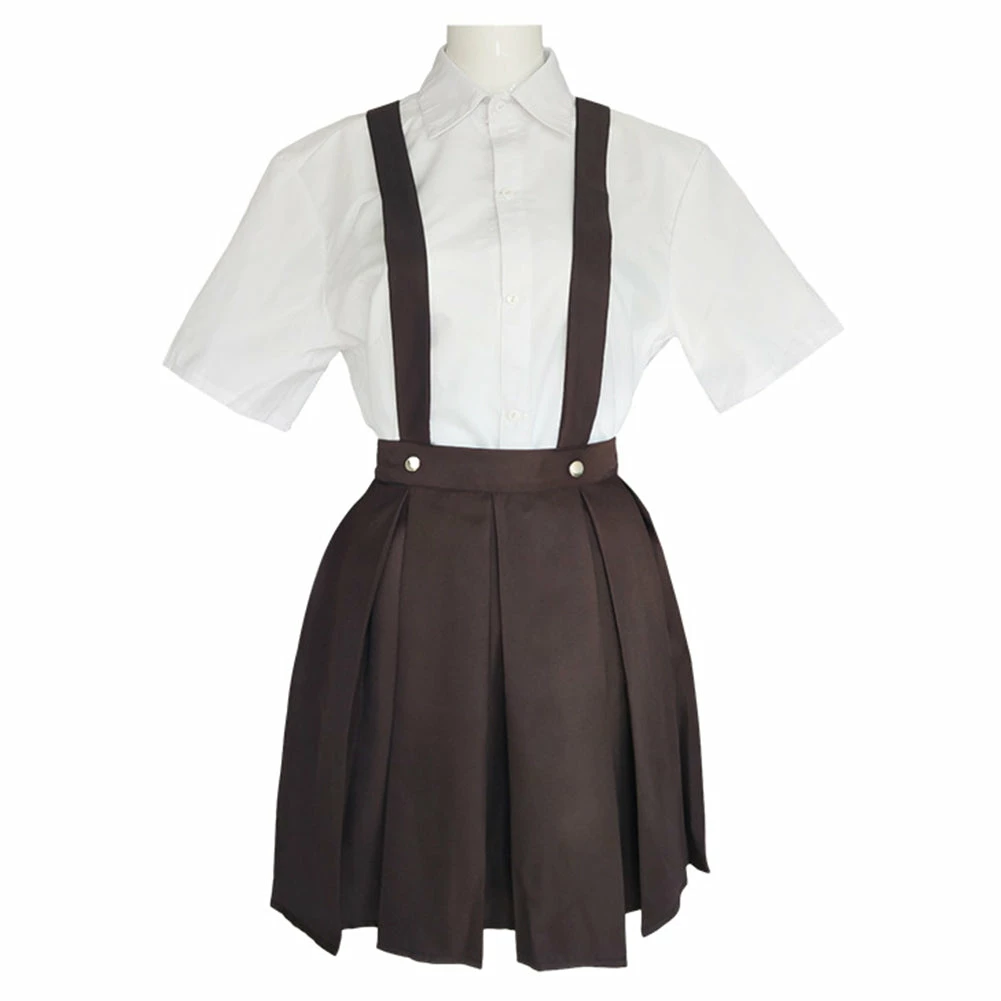 Danganronpa Chihiro Fujisaki Uniforme Tenue Pour Femme Halloween Carnaval Cosplay Costume 6 Danganronpa Chihiro Fujisaki Uniforme Tenue Pour Femme Halloween Carnaval Cosplay Costume – Image 4
