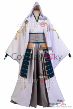 Touken Ranbu Tsurumaru Kuninaga Cosplay Costume + Perruque + Chaussures 9 Touken Ranbu Tsurumaru Kuninaga Cosplay Costume + Perruque + Chaussures -NEWCOSSKY Soldes 12000809