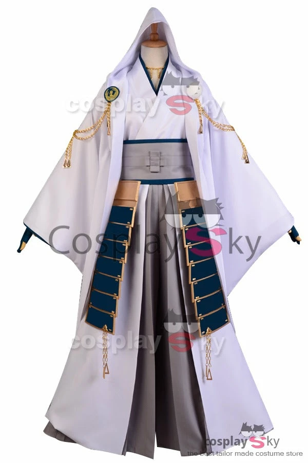 Touken Ranbu Tsurumaru Kuninaga Cosplay Costume + Perruque + Chaussures 4 Touken Ranbu Tsurumaru Kuninaga Cosplay Costume + Perruque + Chaussures – Image 2