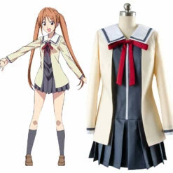 Aho Girl Yoshiko Hanabatake Uniforme D'Ecole De Fille Cosplay Costume