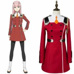 Darling In The Franxx Zero Two Uniforme Cosplay Costume