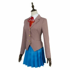 Galgame Doki Doki Literature Club Sayori Natsuki Yuri Monika Girls School Uniform Cosplay Costume -NEWCOSSKY Soldes 12001468 2