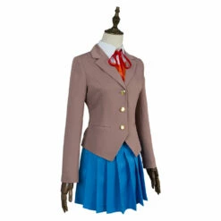 Galgame Doki Doki Literature Club Sayori Natsuki Yuri Monika Girls School Uniform Cosplay Costume -NEWCOSSKY Soldes 12001468 4