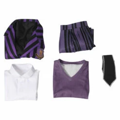 Enfant Wednesday Addams Enid Violet Uniforme Scolaire Cosplay Costume Carnaval 23 Enfant Wednesday Addams Enid Violet Uniforme Scolaire Cosplay Costume Carnaval -NEWCOSSKY Soldes 12002150 8