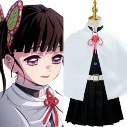 Kimetsu No Yaiba Enfant Demon Slayer Tsuyuri Kanawo Cosplay Costume