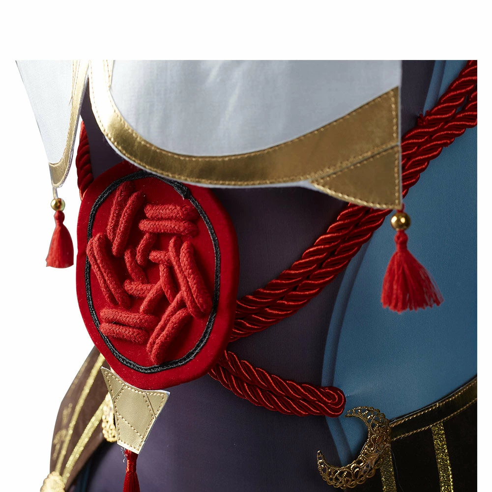 Genshin Impact Shenhe Cosplay Costume 10 Genshin Impact Shenhe Cosplay Costume – Image 8