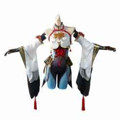 Genshin Impact Shenhe Cosplay Costume 23 Genshin Impact Shenhe Cosplay Costume -NEWCOSSKY Soldes 12002672 9