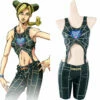 JoJo‘s Bizarre Adventure JJBA Jolyne Cujoh Cosplay Costume V2 -NEWCOSSKY Soldes 12002720 cosplaystyle2014