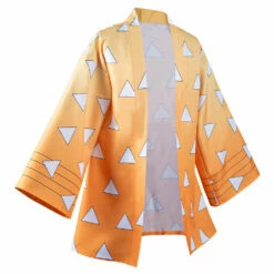 Les Rôdeurs De La Nuit Zenitsu Agatsuma Veste Cosplay Costume -NEWCOSSKY Soldes 12002740 4