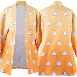 Les Rôdeurs De La Nuit Zenitsu Agatsuma Veste Cosplay Costume