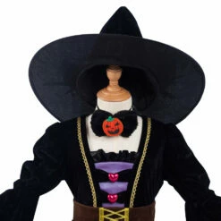 Sorcière Chat Enfant Cosplay Costume Halloween 17 Sorcière Chat Enfant Cosplay Costume Halloween -NEWCOSSKY Soldes 12002772 5