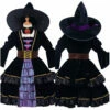Sorcière Chat Enfant Cosplay Costume Halloween
