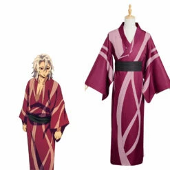 Demon Slayer: Kimetsu No Yaiba Saison 2 Uzui Tengen Kimono Cosplay Costume