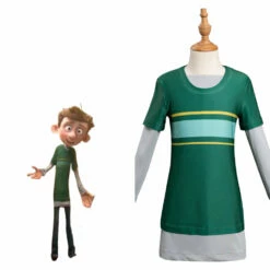 2021 Film Ron Débloque Barney Enfant Top Cosplay Costume