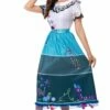 2021 Film Encanto Mirabel Adulte & Enfant Robe Cosplay Costume 1 2021 Film Encanto Mirabel Adulte & Enfant Robe Cosplay Costume -NEWCOSSKY Soldes 12002912 4