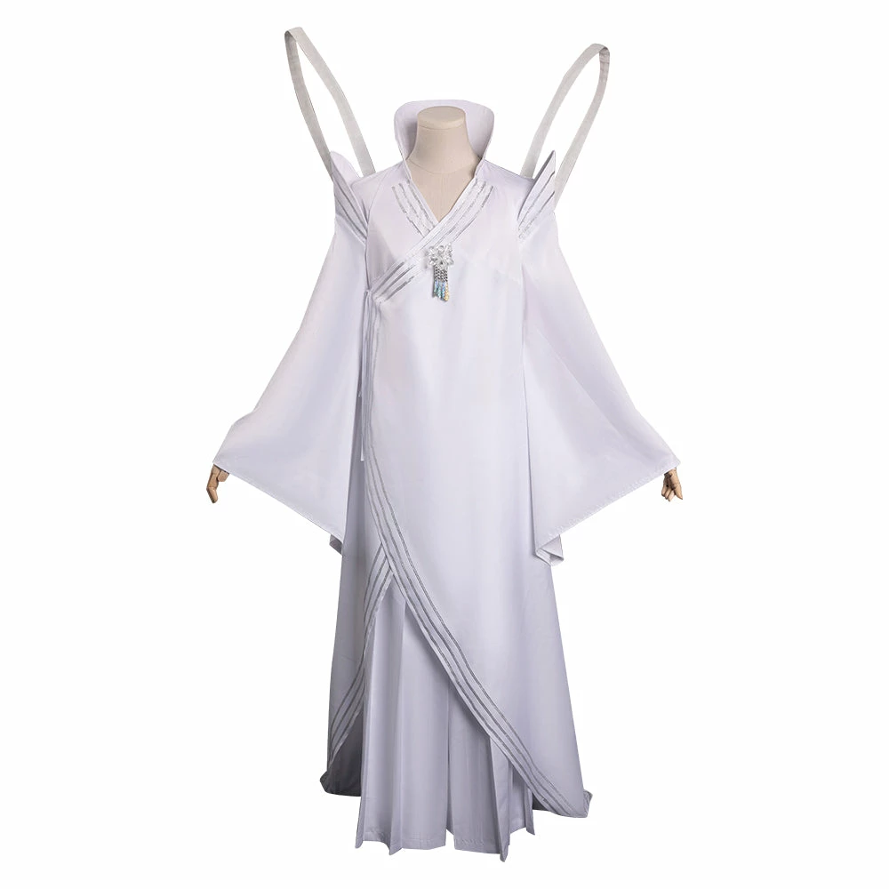 Bleach Kuchiki Rukia Japanese Kimono Uniform Blanc Carnaval 5 Bleach Kuchiki Rukia Japanese Kimono Uniform Blanc Carnaval – Image 3