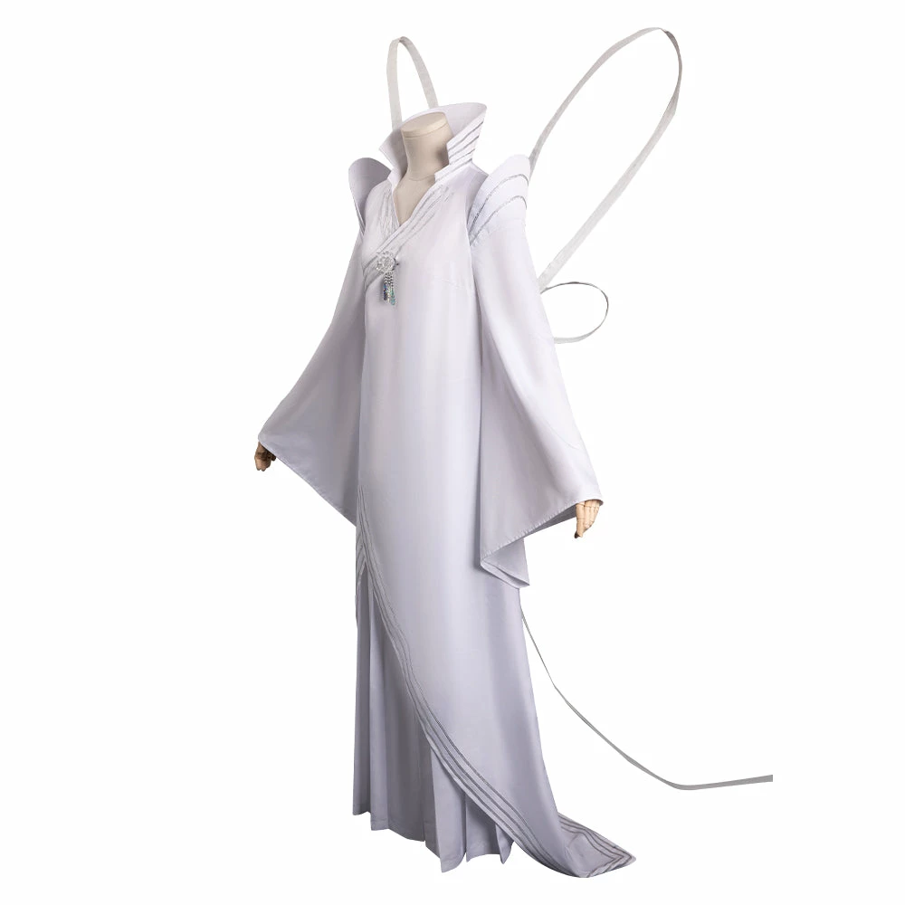 Bleach Kuchiki Rukia Japanese Kimono Uniform Blanc Carnaval 6 Bleach Kuchiki Rukia Japanese Kimono Uniform Blanc Carnaval – Image 4