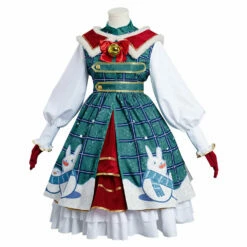 Overwatch DVA Traîneau Du Pays Des Merveilles Cosplay Costume 14 Overwatch DVA Traîneau Du Pays Des Merveilles Cosplay Costume -NEWCOSSKY Soldes 12003017 2