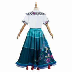 2021 Film Encanto Enfant Mirabel Robe Cosplay Costume 15 2021 Film Encanto Enfant Mirabel Robe Cosplay Costume -NEWCOSSKY Soldes 12003031 3