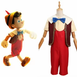 2022 FIlm Pinocchio Pinocchio Adult Cosplay Costume