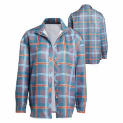 Stranger Things 4 Chemise à Carreaux Cosplay Costume