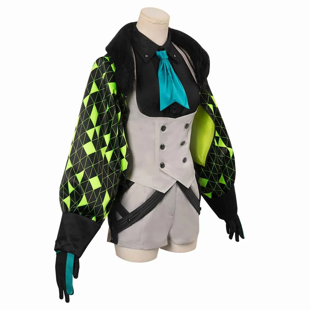 Soul Hackers 2 Ringo Manteau Bandeau Cosplay Costume Carnaval 6 Soul Hackers 2 Ringo Manteau Bandeau Cosplay Costume Carnaval – Image 4