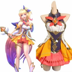 League Of Legends Seraphine Star Guardian Robe Cosplay Costume