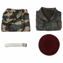 Stranger Things 4 Robin Buckley Femme Camouflage Cosplay Costume -NEWCOSSKY Soldes 12003158 9